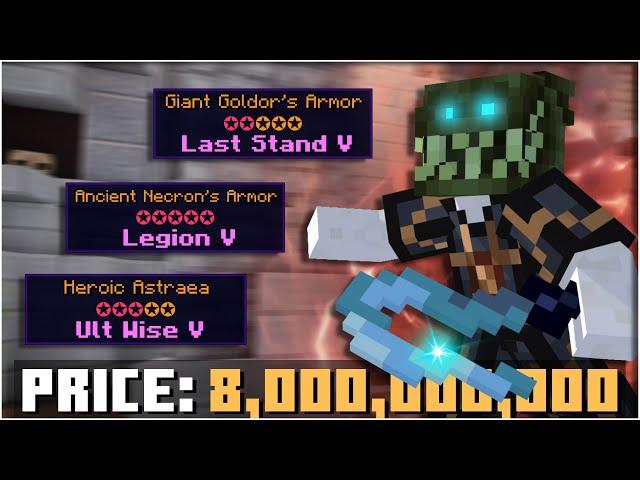 How I Got the 8 Billion Coin Tank Set Up | Hypixel Skyblock