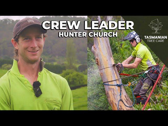 MEET OUR CREW LEADER ARBORIST - HUNTER CHURCH