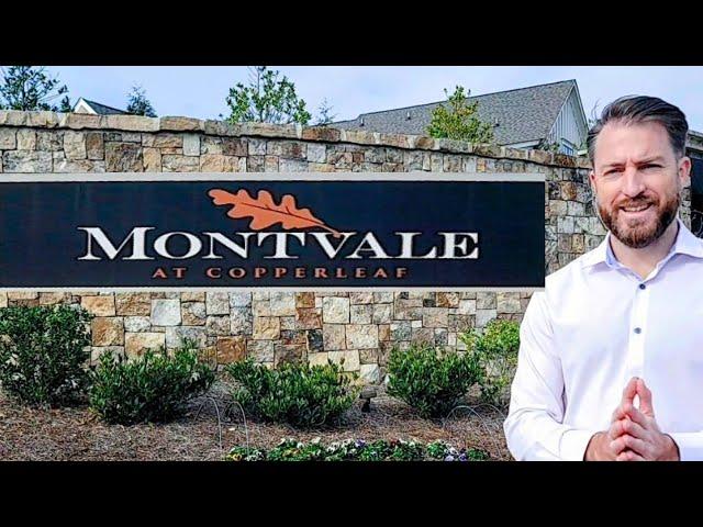 Tour of Montvale at Copperleaf a Luxury Home Community in Cary North Carolina