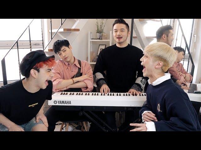 Guessing boy group kpop songs on the piano this time lol - Edward Avila