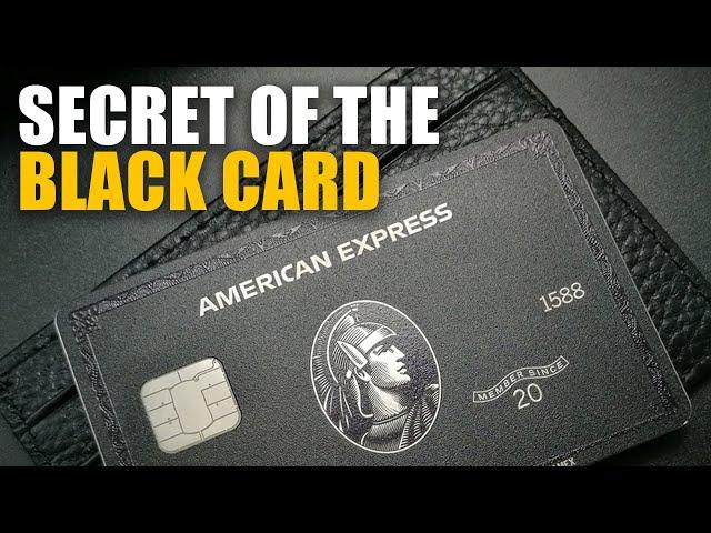 The Secret Of The Black Card | American Express Black Card