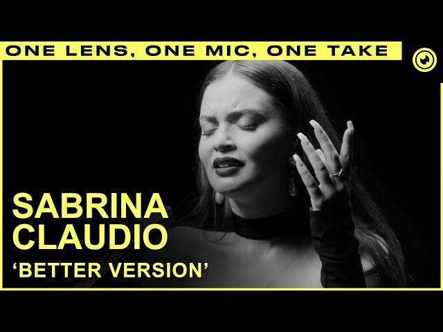 Sabrina Claudio - Better Version (LIVE) ONE TAKE | THE EYE Sessions