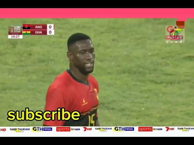 HIGHLIGHT: Ghana 1: 1 Angola. Watch the Goals, reactions, and the beauty of the game