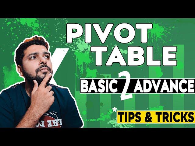 Create Pivot Tables In Excel | Use of Pivot Table - Pivot Table Tutorial