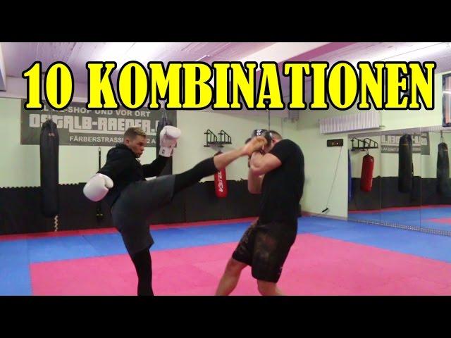 10 einfache & effektive Kombinationen im Kickboxen | BASICS