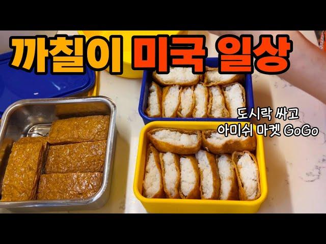 Korean mom’s cooking 미국학교 도시락 싸고 아미쉬 마켓 출동,두바이 초콜렛 먹방,필라델피아 도서관에서 기타 빌려오기