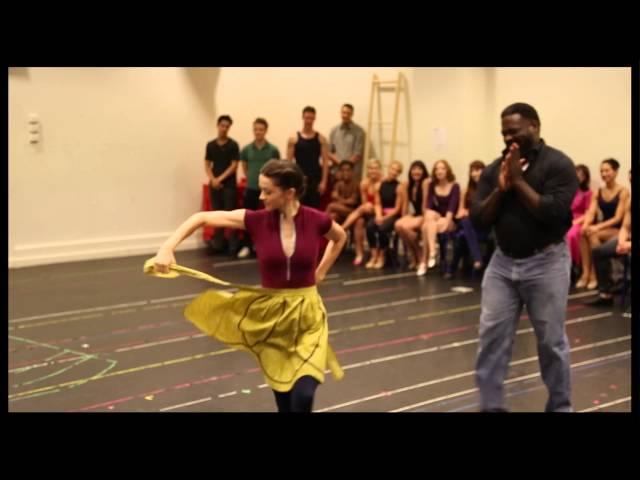 Megan Fairchild and the Cast of "On the Town" Performs "Miss Turnstyle" in Rehearsal