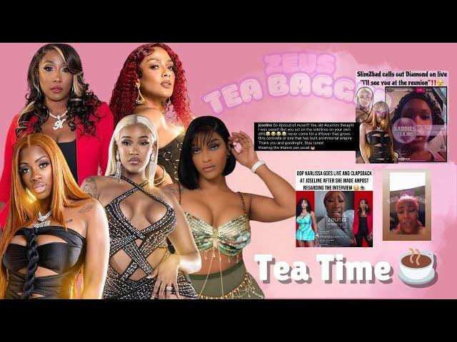 K️RLISSA GOES IN ON JOSELINESLIM2BAD  CATCHIN DTB AT THE REUNION🫵WENDOLLIE NOT PL️YING THE 