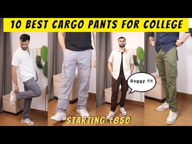 10 *Best* Cargo Pants For College | College Series Pt. 5 | Hemant Harchani