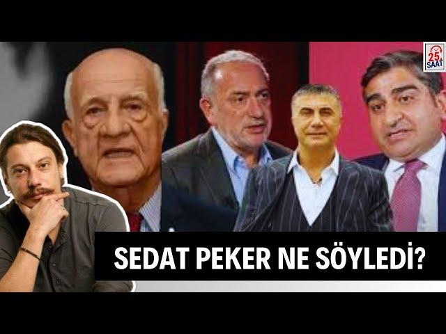 SEDAT PEKER NE SÖYLEDİ? #sedatpeker #sezginbarankorkmaz #inankıraç #fatihaltaylı #erkacarer