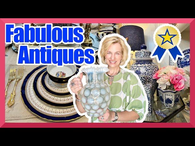 Best Antiques discovered in Spring Hill, Tennessee! Vintage glass, Sterling, China & Chinoiserie.