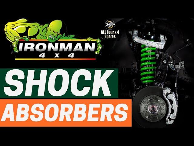 Ironman 4x4 Shocks & Suspension: Nitrogas and Foam Cell (explained)