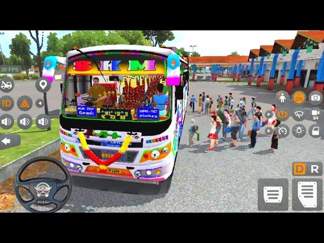 Bus Simulator Indonesia Best Lighting Full Traffic Road Android Game Play Video 