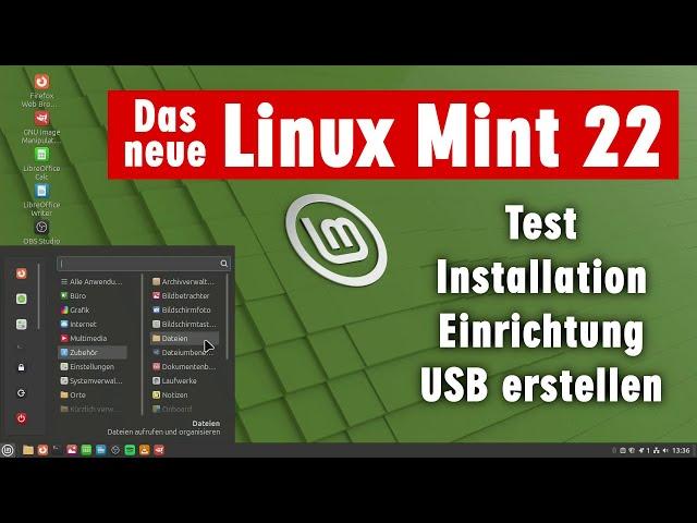 Das neue Linux Mint 22 Wilma ist das neue Windows! ▪️ Test ▪️ Installation ▪️ USB-Stick