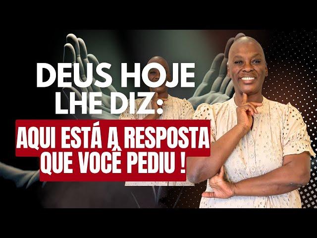 Você orou pedindo uma RESPOSTA de DEUS, ESCUTE ESSA PALAVRA ! ｜ Pastora Sandra Alves