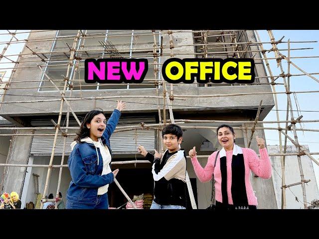 NEW OFFICE | Aayu and Pihu Show