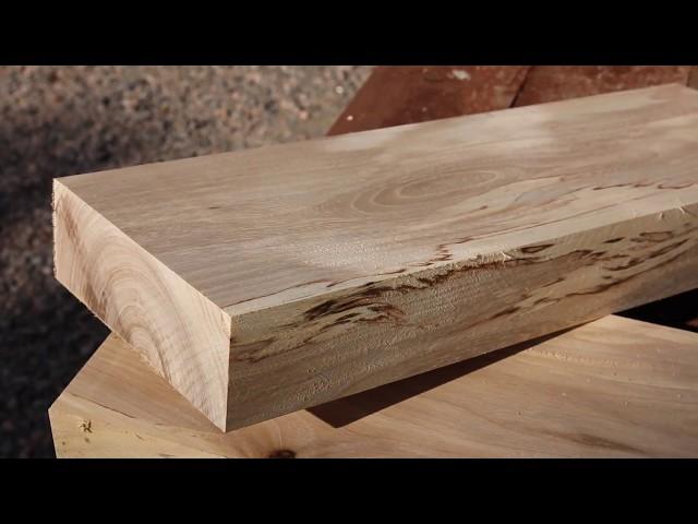 How to make short lumber without a sawmill