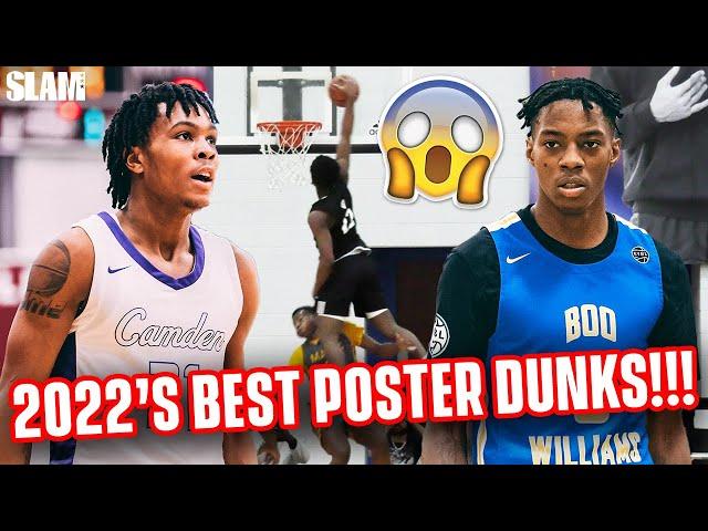 THE MOST INSANE POSTER DUNKS OF 2022!  TREY PARKER, DJ WAGNER, JARED MCCAIN & MORE!