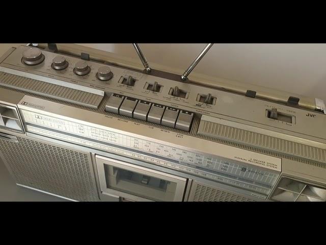 JVC RC-656LB Stereo Radio Cassette Recorder