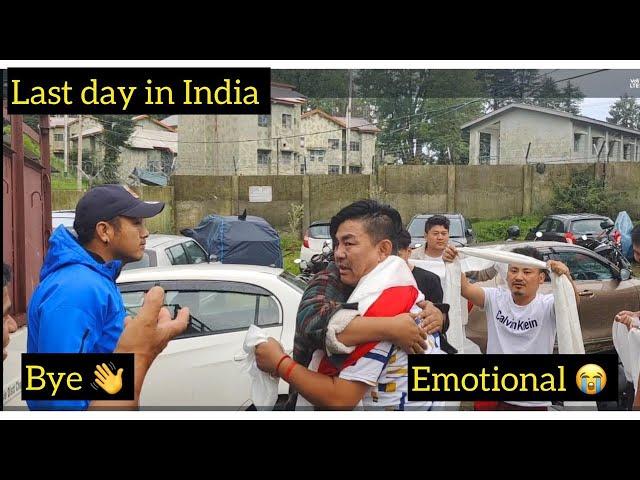 last day in India // feeling emotional  goodbye #tibetabvlogger #lastdayinindia #emotional