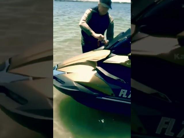 Anchoring your Jet Ski with the Waves Rx Stainless Steel Folding TriAnchor