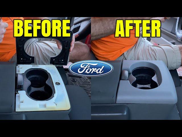 DIY Repair/Replace Ford F150 Console Cup Holder | 2004-2014