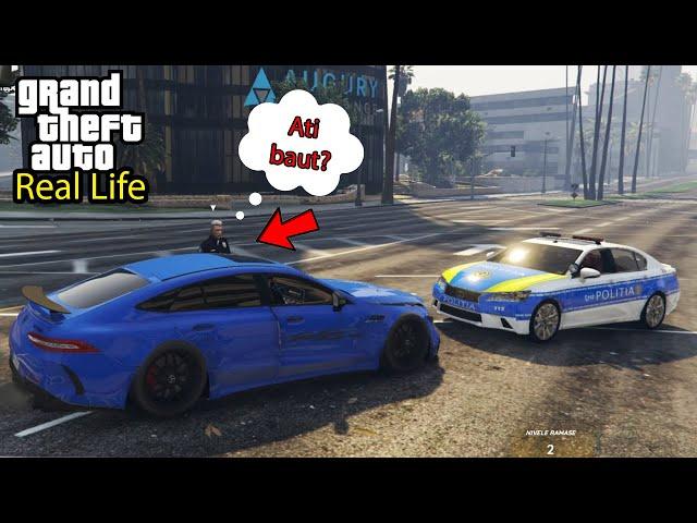 Politia l-a oprit pe BERCICA baut la VOLAN | GTA Rage MP