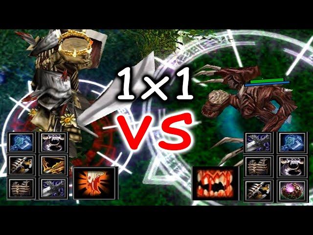 Skeleton King Leoric VS Lifestealer Naix full items, Who will win?