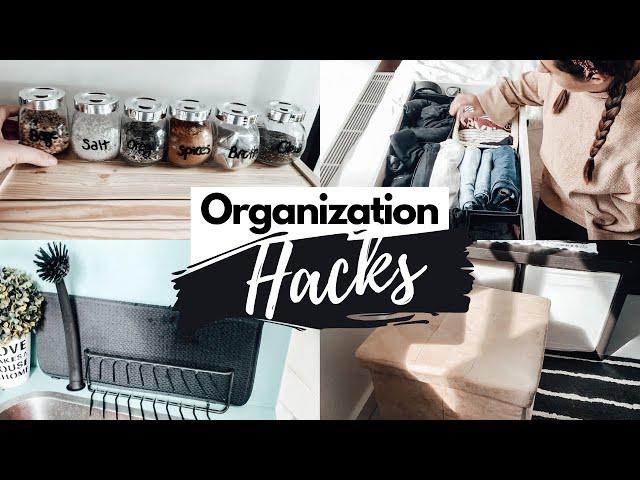 7 Organization Hacks to Save Space