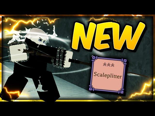 NEW WEAPON: Scalesplitter FULL SHOWCASE | Deepwoken