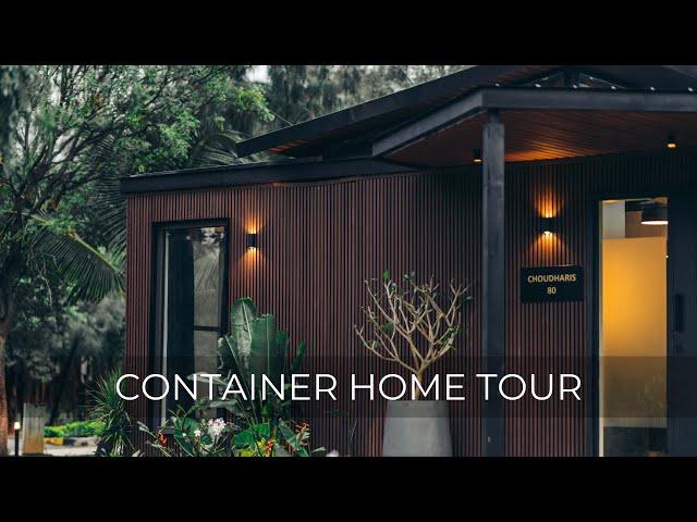 1000 sqft high end container home in Bangalore | Built using 3 shipping containers | The Habitainer