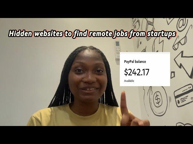 Hidden sites to find startup jobs