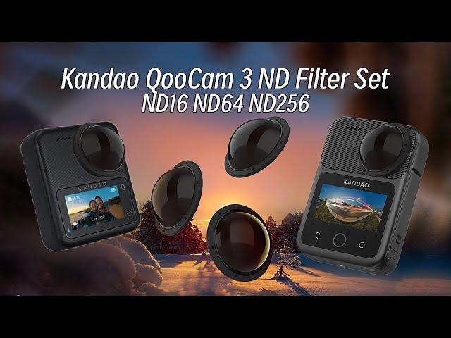 To BE or not to BE? Thoughts on Kandao QooCam 3 series ND Filter Set