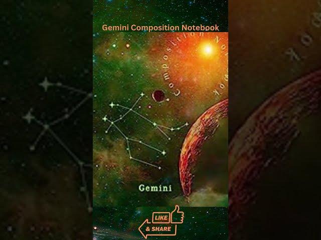 Gemini Composition Notebook| @sharisebaileyonamazon #shorts