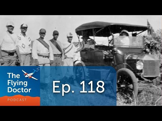 Ep118 A Postmaster's pocketknife & a Doctor's outback dash to save Jimmy | The Flying Doctor Podcast