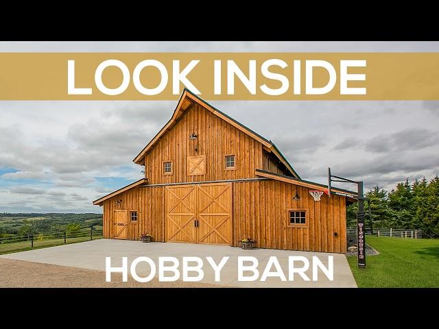 Party Barn with Storage - Post and Beam Kit