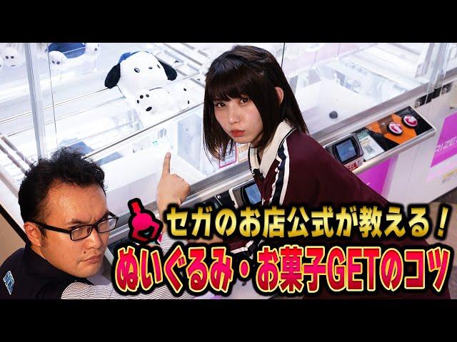 【公式】セガのお店の店員が教えるクレーンゲーム完全攻略【ぬいぐるみ・お菓子編】