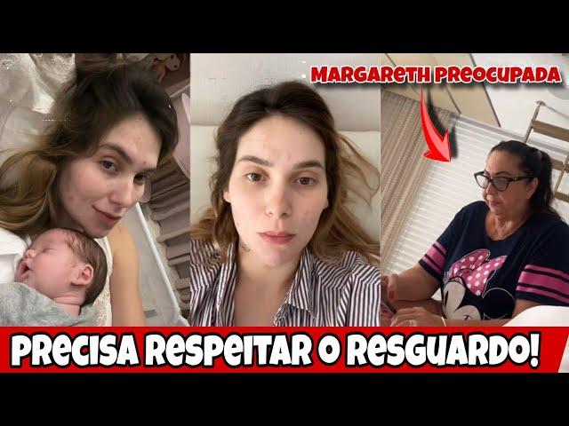 Virgínia acorda com fortes Dores Margareth fica preocupada com a recuperação da filha