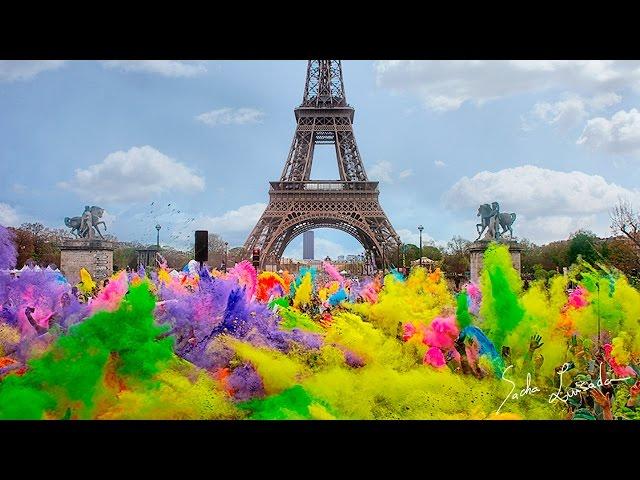 COLOR RUN PARIS 2016 : Color Festival 4K