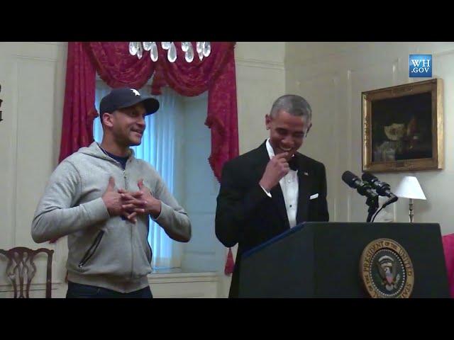 Behind The Scenes: Obama's Anger Translator Rehearsal