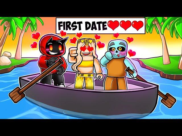 We Go On A DATE With Mangos Sister In ROBLOX...