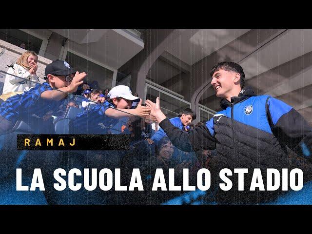 Il Primavera Gabriel Ramaj ospite del 4° appuntamento "La Scuola allo Stadio" 2024/25 ️