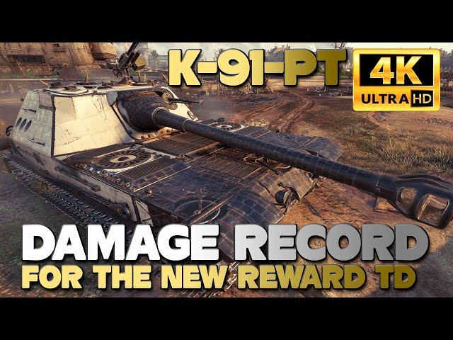 K-91-PT: Damage record to beat for the new reward tank - World of Tanks