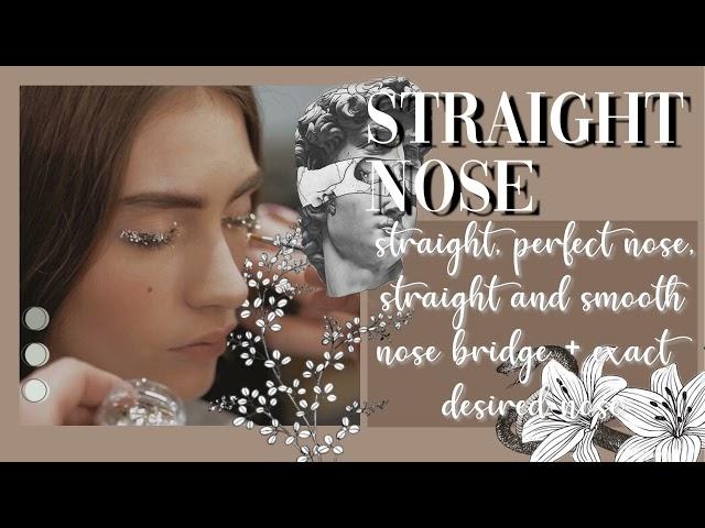 ༉‧₊˚ 𝓬𝓮𝓵𝓮𝓼𝓽𝓲𝓪𝓵: straight nose subliminal *ೃ࿐ music version (Aiko's Potions RE-UPLOAD)