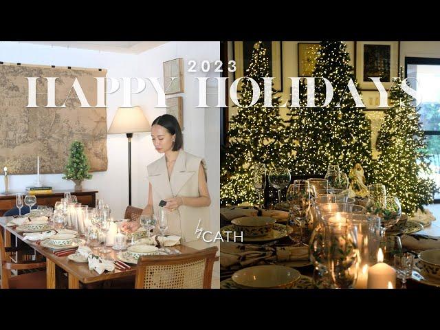 The Holidays: Christmas Decor at Home, Parties, Shopping, Unwrapping gifts | Cath Sobrevega