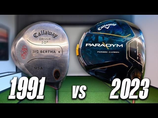 Different?: 1991 Golf Driver VS 2023 Driver (30 Year Test)