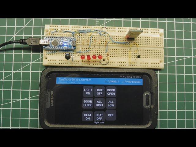 Arduino Projects - Bluetooth and Voice Control