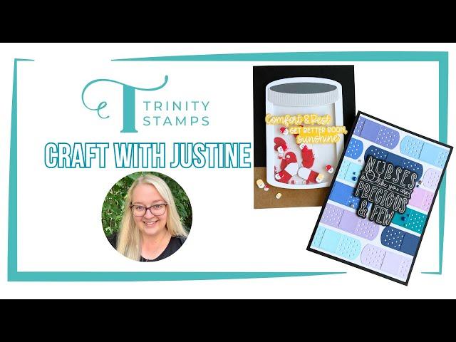 Live Crafting with Justine: Discover Trinity Stamps' New Release!