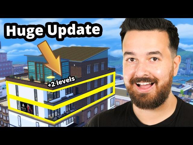 Building with the biggest Sims 4 update in 2024