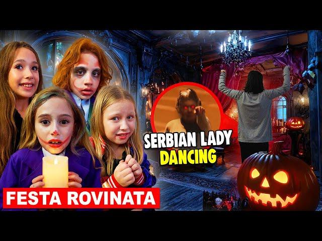 LA DANCING SERBIAN LADY ROVINA LA FESTA DI HALLOWEEN DI GIORGIA E TUTTI I NOSTRI AMICI!